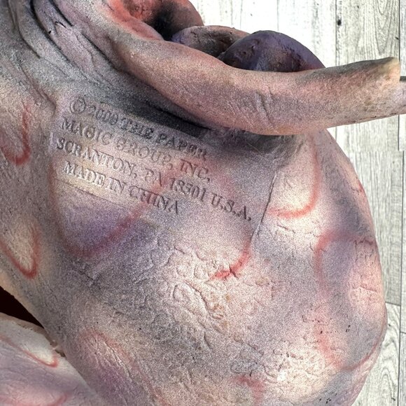 2000 The Paper Magic Group Adult Hallowwen Screaming Rubber Mask w/Teeth - Picture 6 of 7